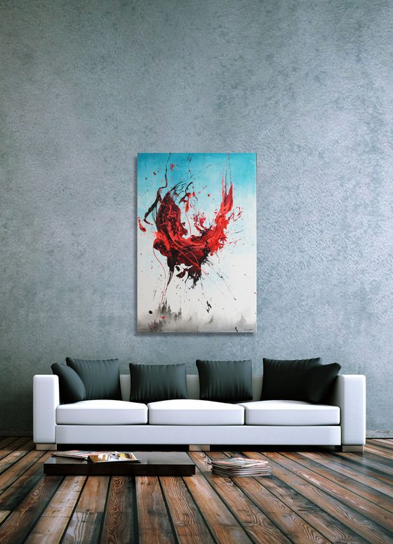 War Of The Worlds II (Spirits Of Skies 096096) - 80 x 120 cm - XXL (32 x 48 inches)