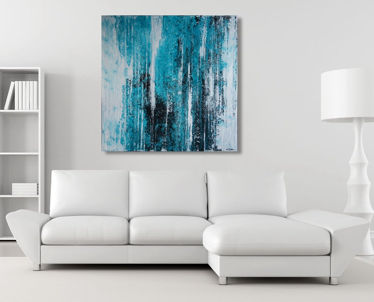  Amazonite Revealed I By Ansgar Dressler, 39 X 39, Artwork For Sale On Artfinder