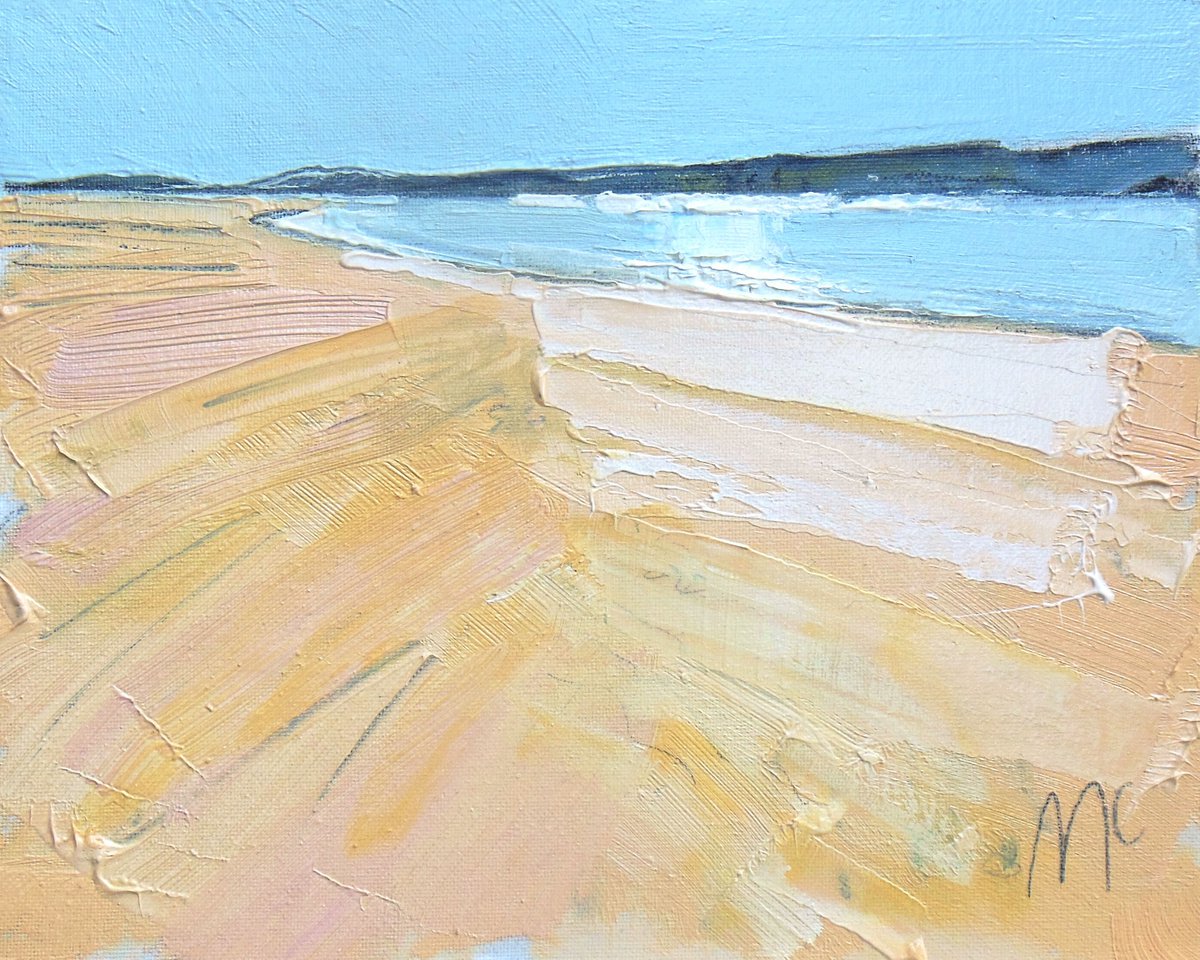 Open Sands and Blue Water I by Ben McLeod