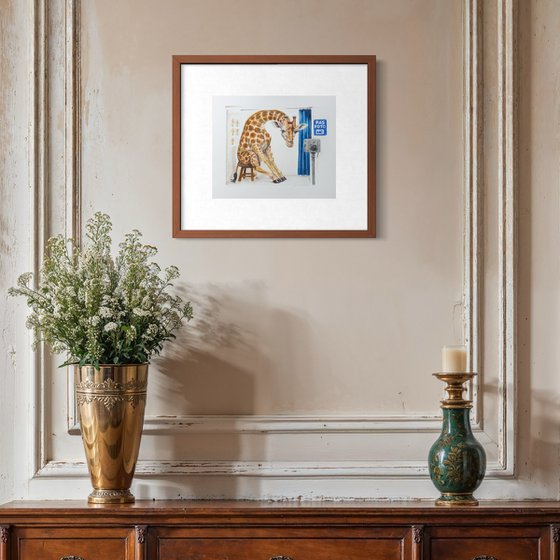 Digital Exposure - Colored Pencil Drawing