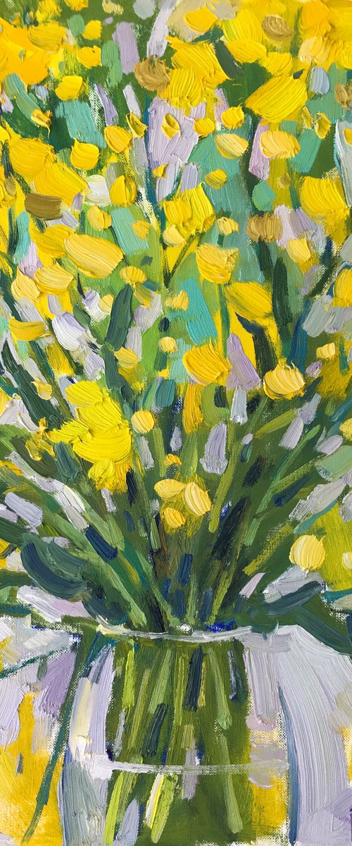 Yellow bouquet by Yuliia Pastukhova