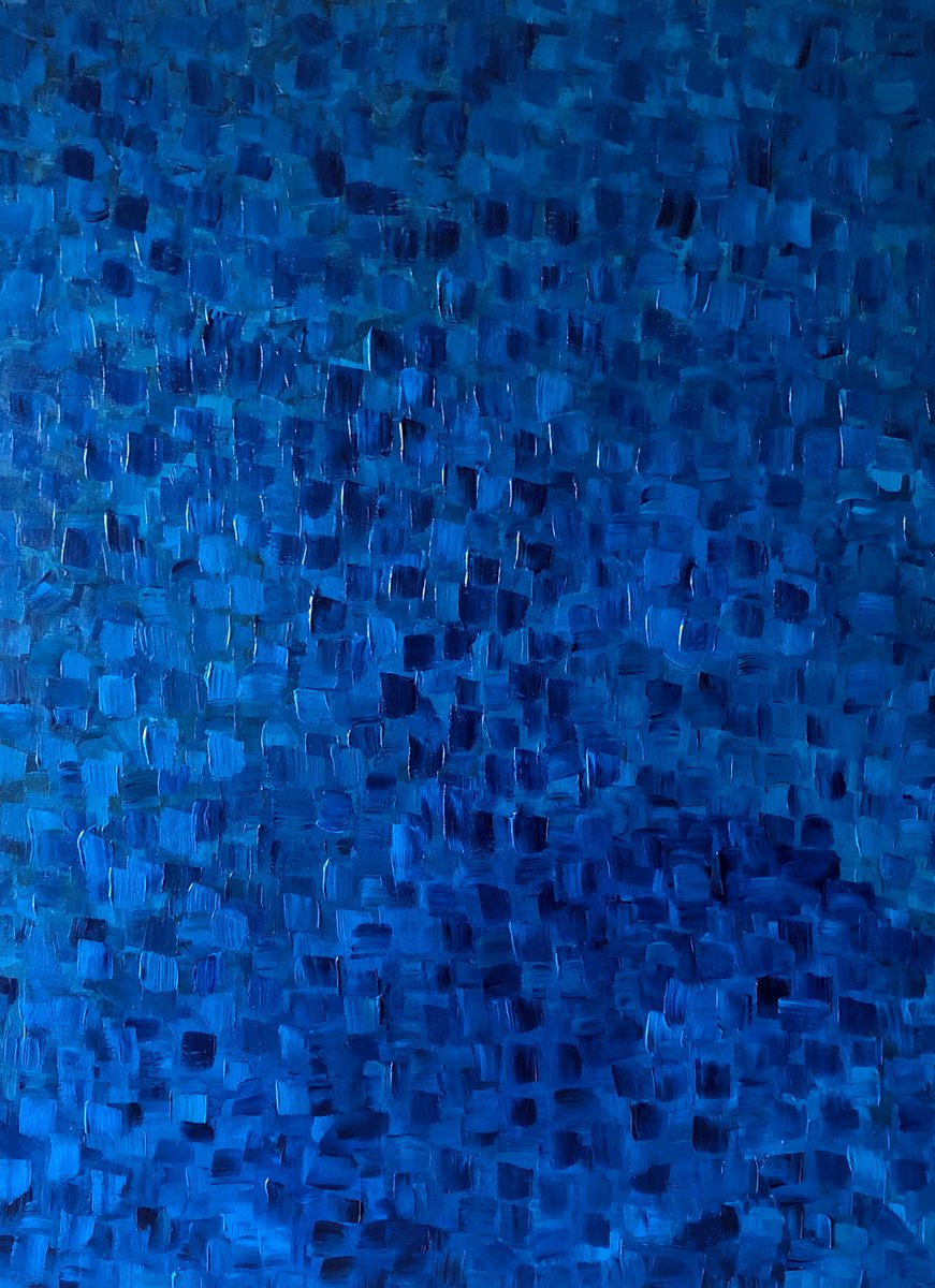 Blue Sky Mosaic by Agnes Cavina