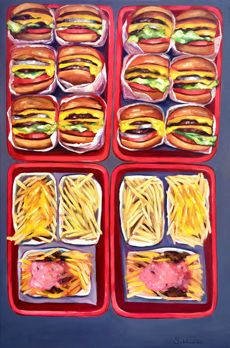 Stilllife With In-N-Out By Victoria Sukhasyan, 24 X 36, Artwork For Sale On Artfinder
