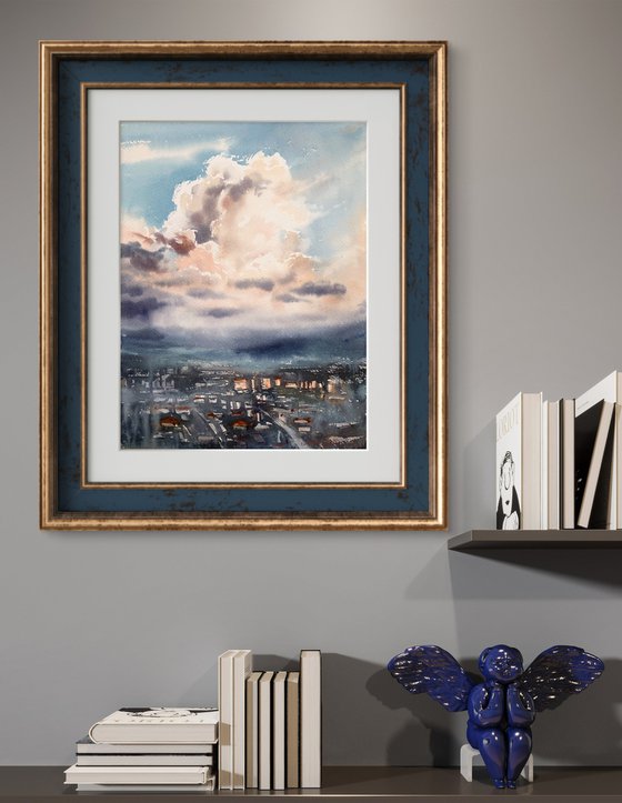 City Cloudscape at Sunrise #3