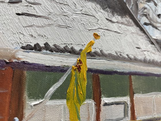 Dalen Flower Shop in Winter