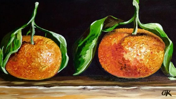 Still life with Oranges #2