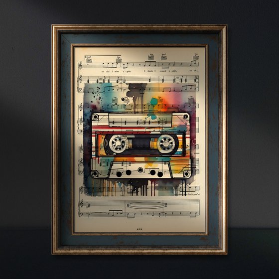 HiFi Retro White MixTape