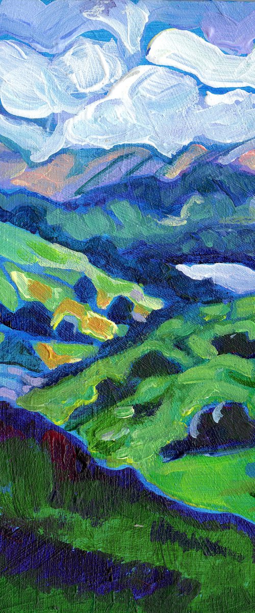 Lake District Pass - Miniature by Mary Kemp