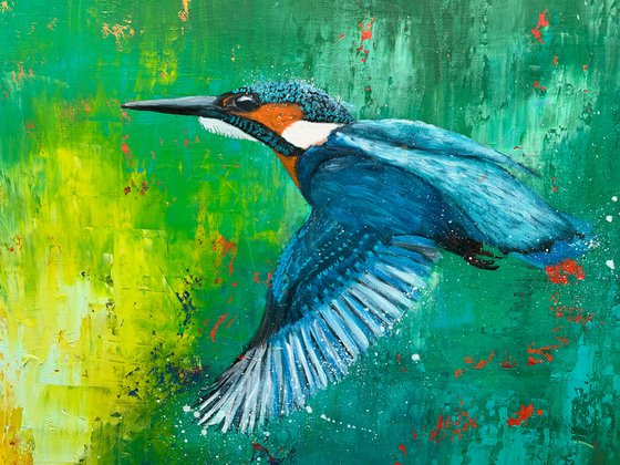 A Flash of Blue ~ Kingfisher