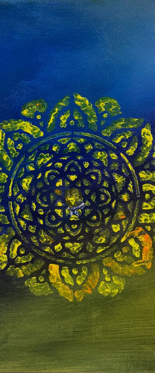 Raw Mandala by Timea  Valsami