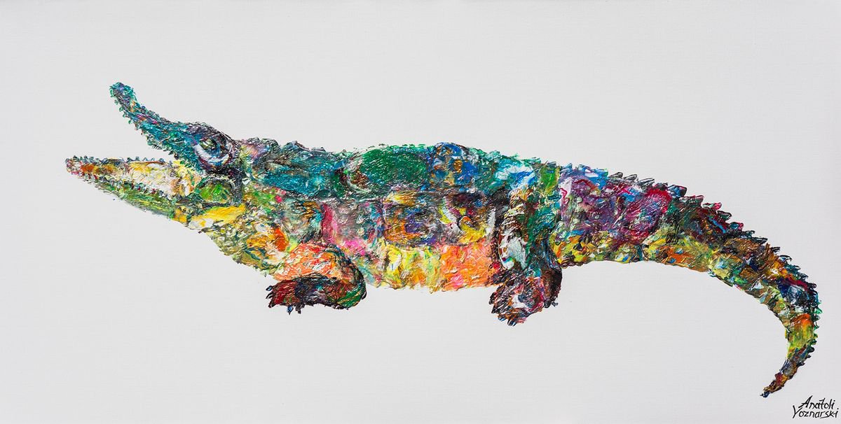 Crocodile by Anatoli Voznarski
