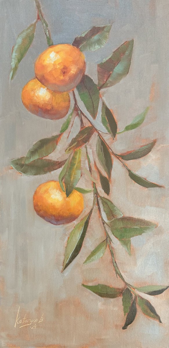 Sweet mandarins by Kateryna Boykov