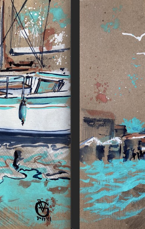 MURANO FARO and YACHT by Valeria Golovenkina