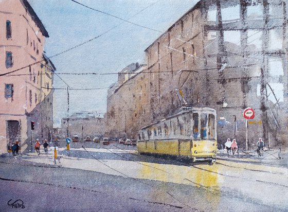 Milanese tram