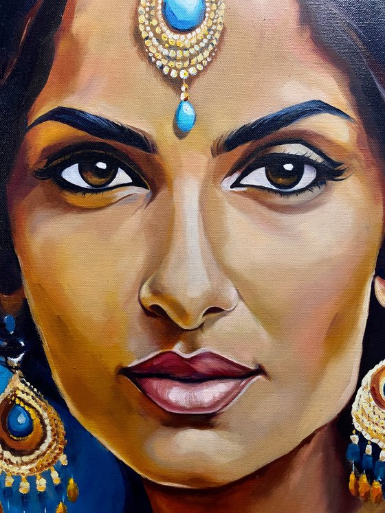 Indian woman portrait 3