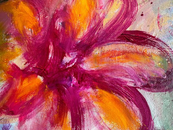 Where the Garden Burns Pink