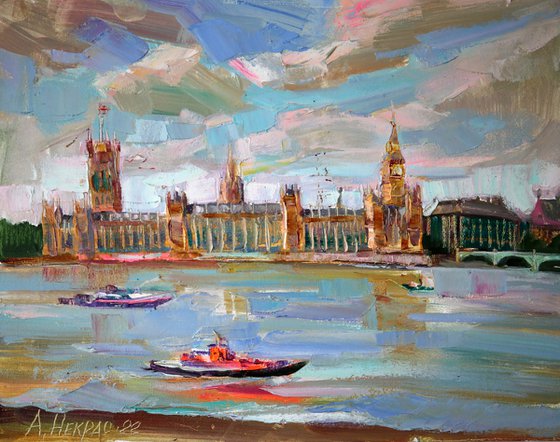 UK Parliament on the Thames