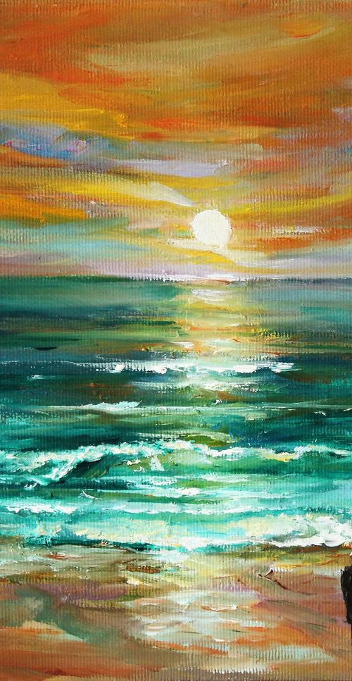 Dating on the beach by Paula Berteotti