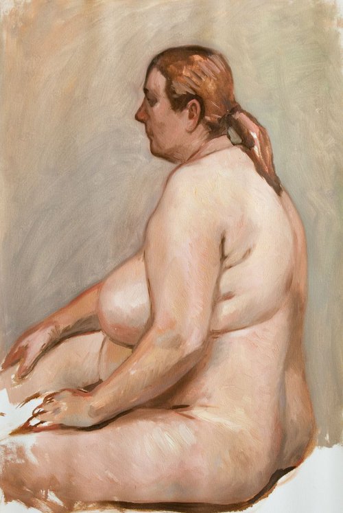 study of a woman / Copenhagen by Olivier Payeur