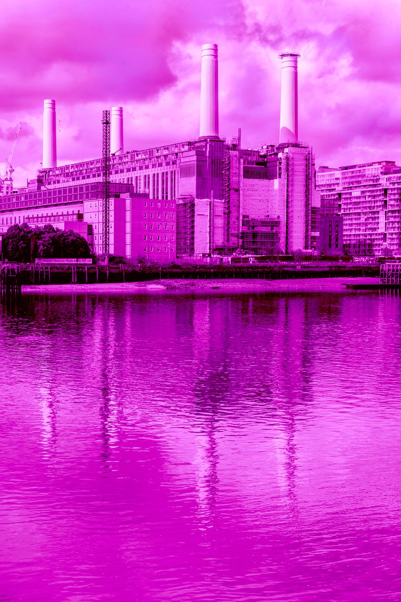 Battersea POWER NUMBER 3 July 2021 1/20 16 x 24 by Laura Fitzpatrick