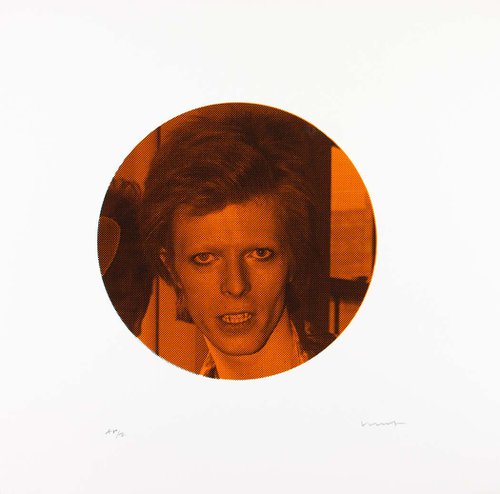 David Bowie Makos/McEvoy - Orange by Vincent McEvoy