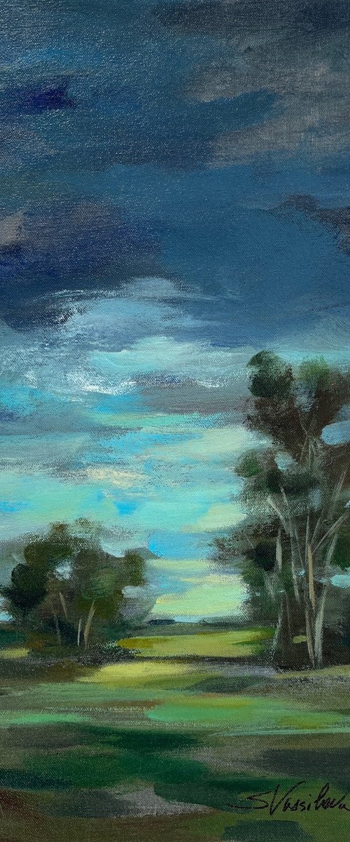 Windy Evening II by Silvia  Vassileva