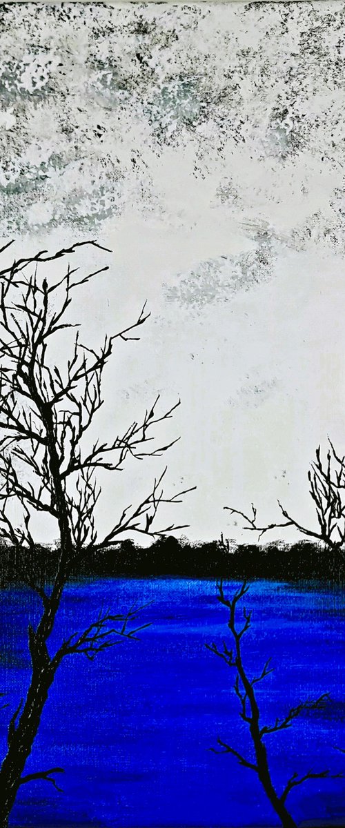 Blue lake 2 by Daniel Urbaník