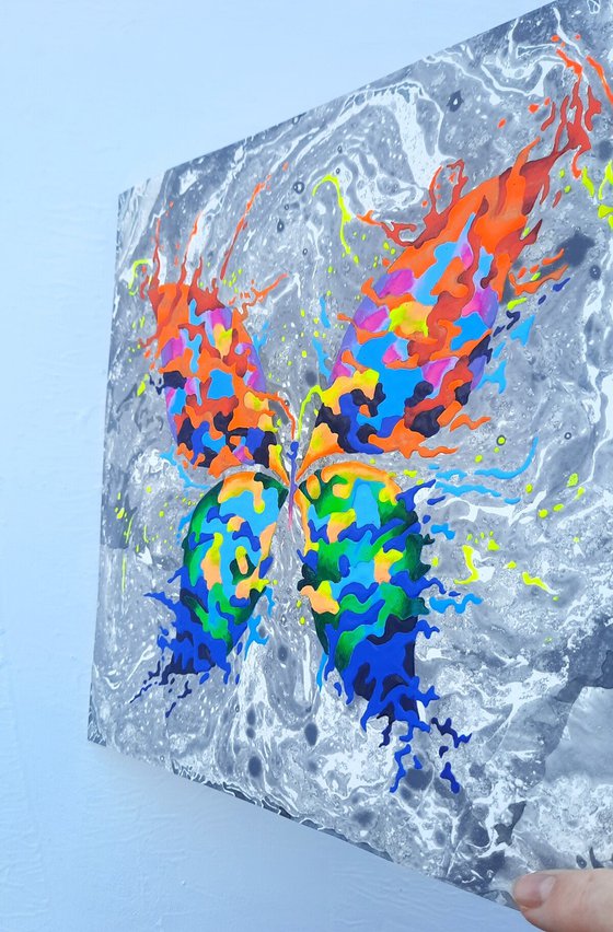 Set of 2 «Grey Fantasy»