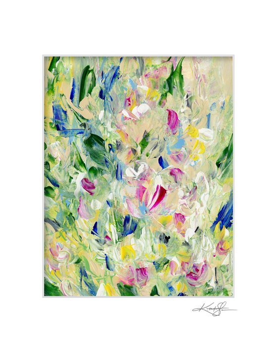 Floral Jubilee 20 - Flower Painting by Kathy Morton Stanion