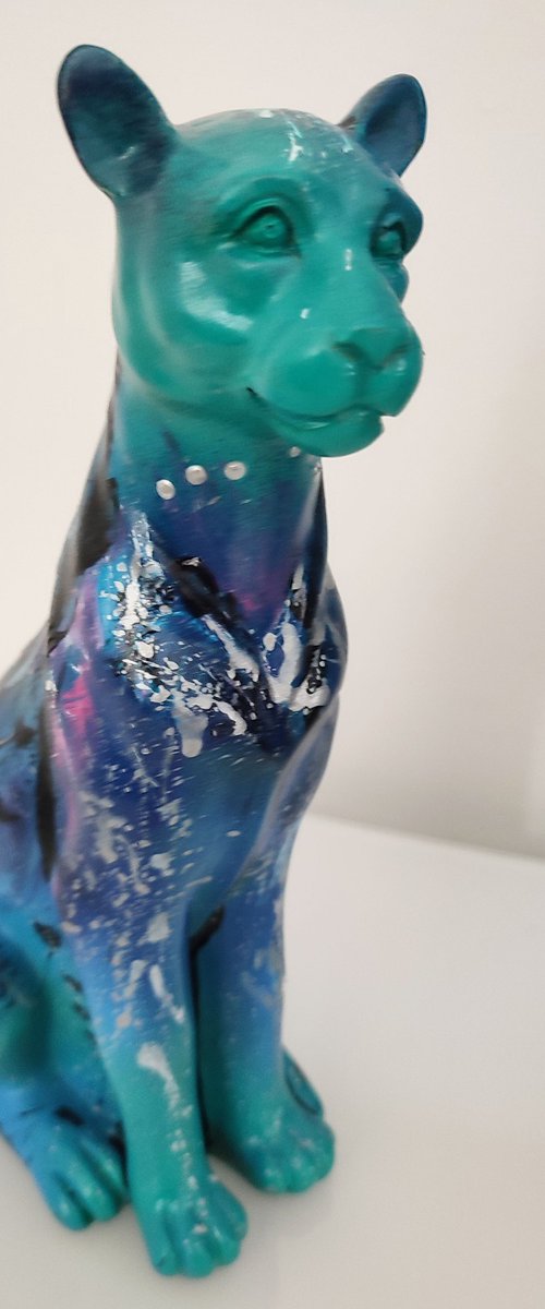 Blue panther by ÂME SAUVAGE