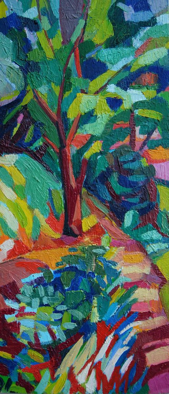 Summer forest  / 34.5 X 15 cm