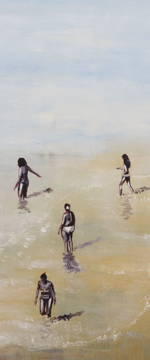 En la orilla, la vida (Framed) by Carlos Martín