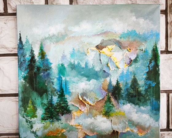 Emerald Mist &amp; Golden Peaks