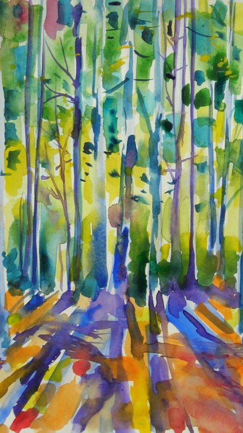Shadows and breeze 2 by Maja Grecic