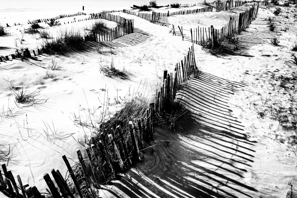 Photorealistic Landscape Photograph By Christian Schwarz, 24 X 17, A Landscape Of Sand, Original Artwork