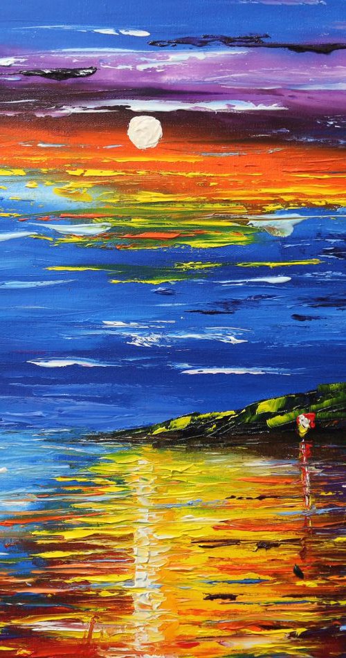 SHIP IN THE BAY by Galina Zimmatore