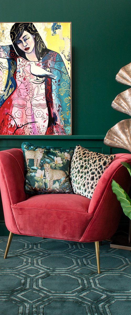 I wish I had wings by Tetiana Cherevan