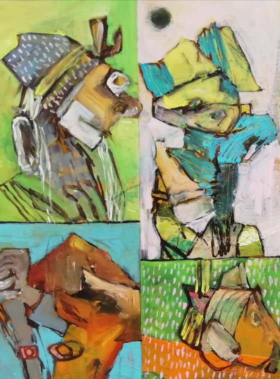 Abstract fragments 18