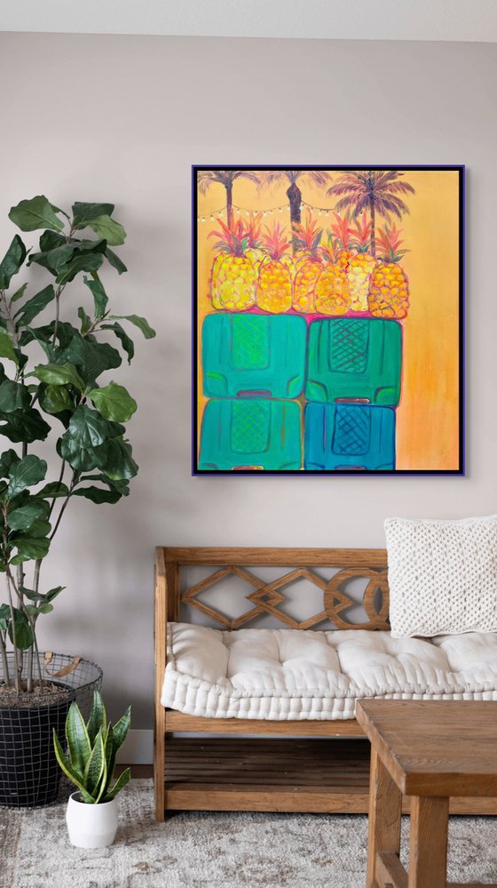 ‘Ananas at Marsallok Market’