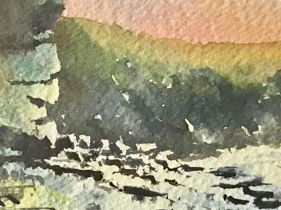 Dunraven bay sunset