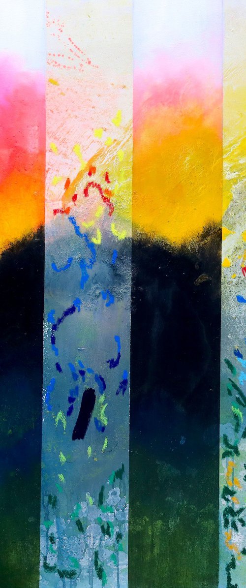 The mind's nowhere by Poovi Art