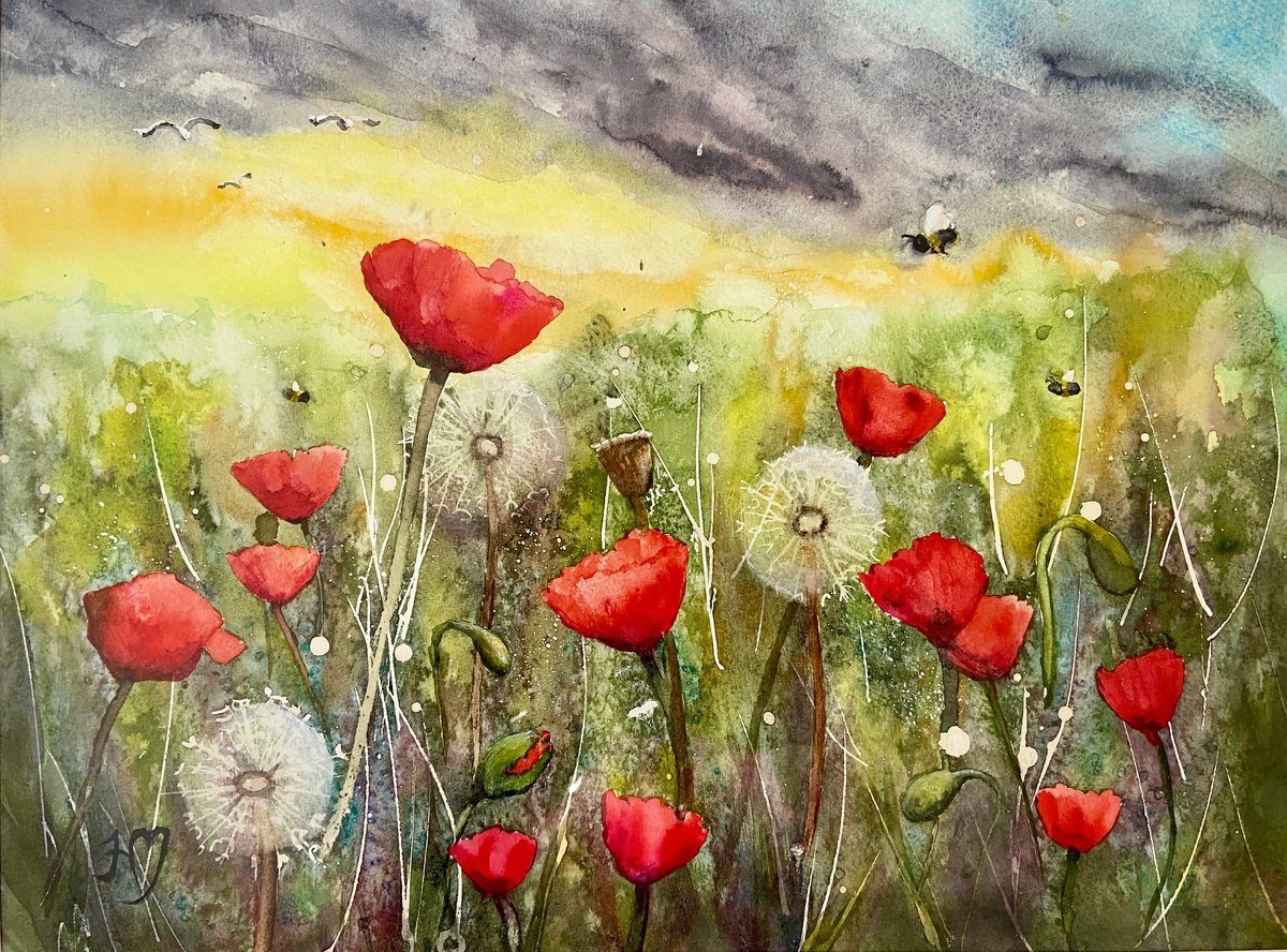 Summer meadow by Heather Matthews