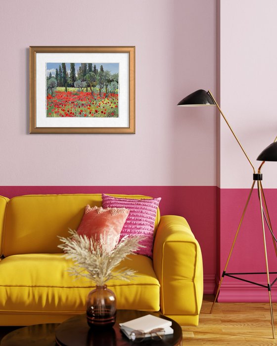 Poppy carpet