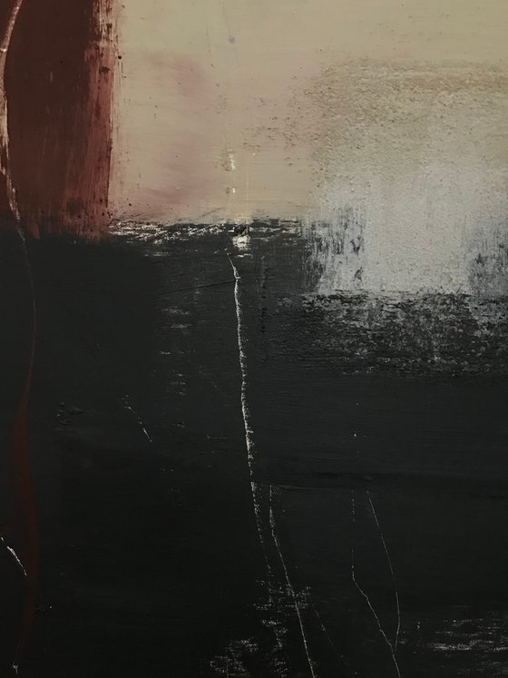 Belonging To Time Minimalist Painting