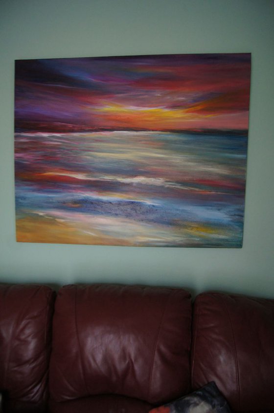 Large abstract seascape 2