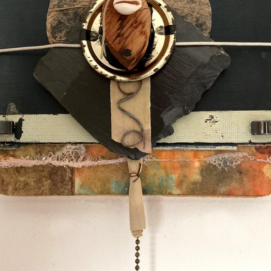 Archaic Nonpareil 1 - Assemblage, Wall Sculpture