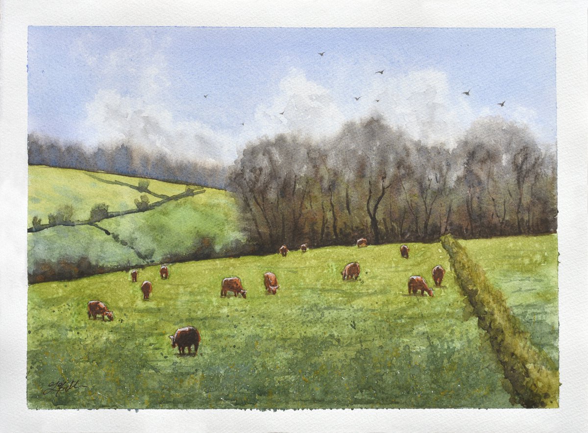 Spring Pastures by Lee Fidler