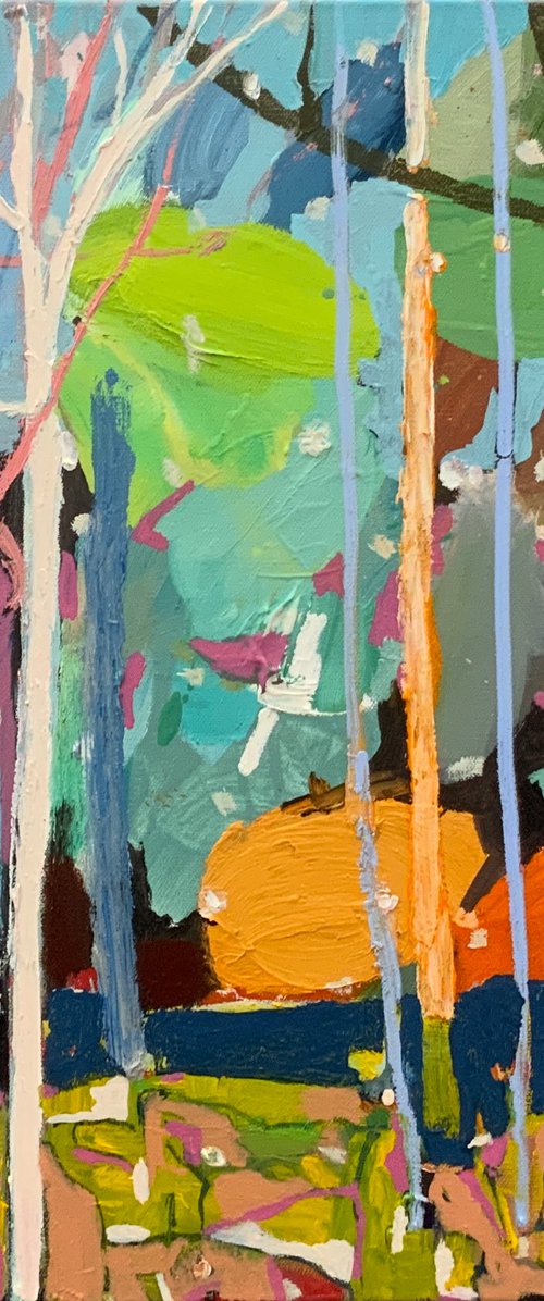 The Weather We’ve Been Waiting For XXVII…On a Day Trip to Winston Salem with Bradford Pear Blossoms Floating in the Air by Steven Page Prewitt