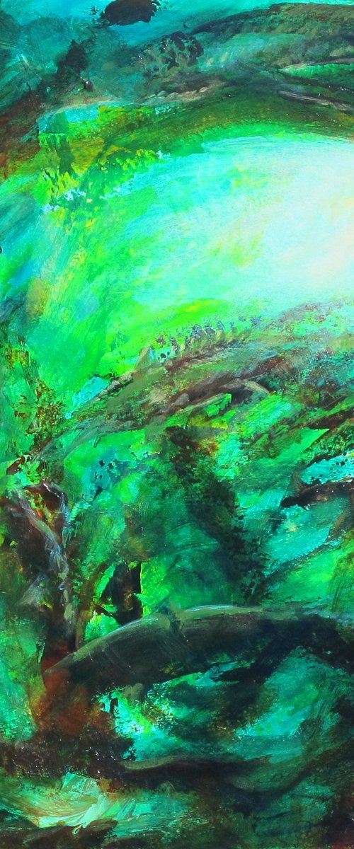 Fishes #1 - Underwater scene by Fabienne Monestier
