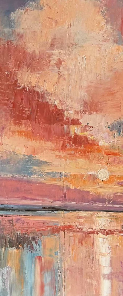 Pink Skies by Valeriia Radziievska